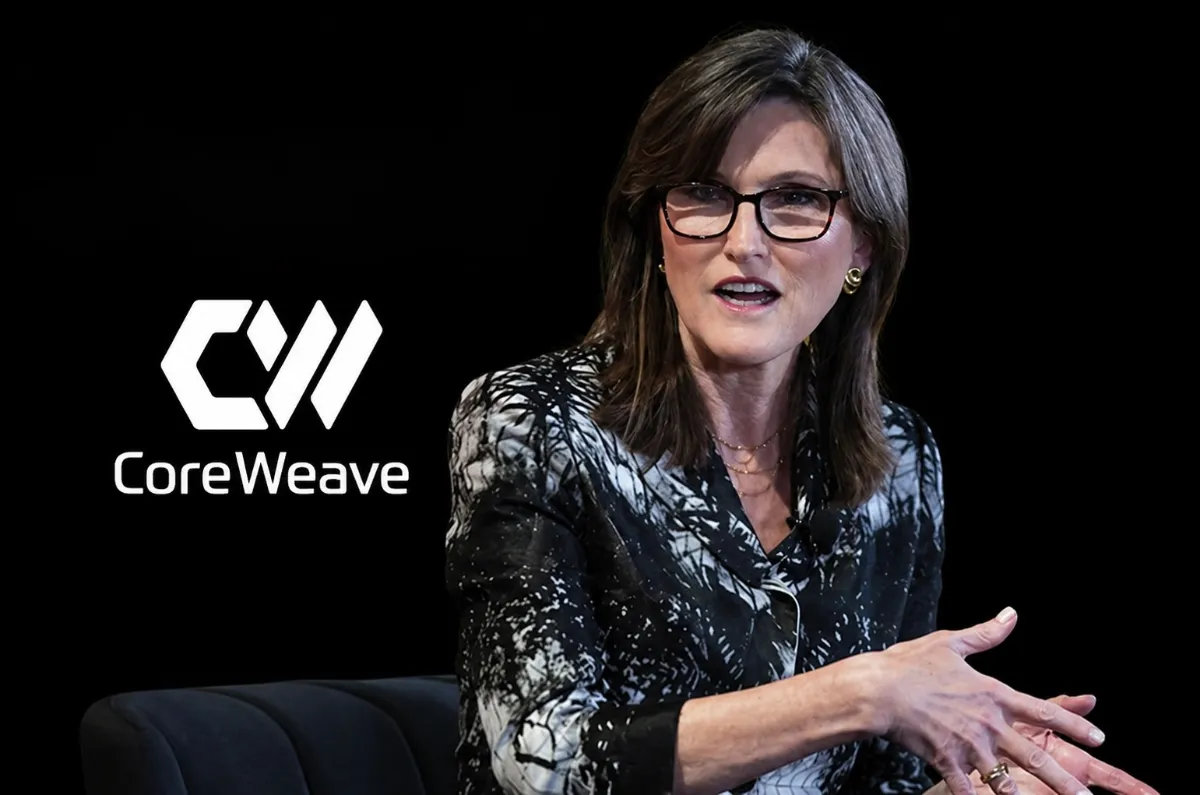 Cathie Wood Buys $12.9M of CoreWeave on Its 11% Plunge
